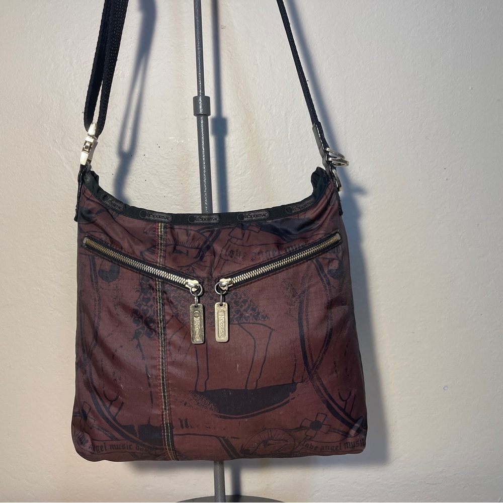 L.A.M.B. Gwen Stefani x LeSportsac Hella Hobo Bag Y2K Vintage 2000s Crossbody